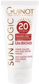UNI BRONZE CRÈME SOLAIRES ANTI-ÂGE TEINTÉE VISAGE SPF20