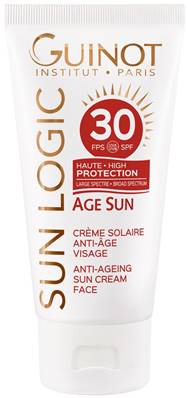 AGE SUN CREME SOLAIRES ANTI-AGE VISAGE SPF30